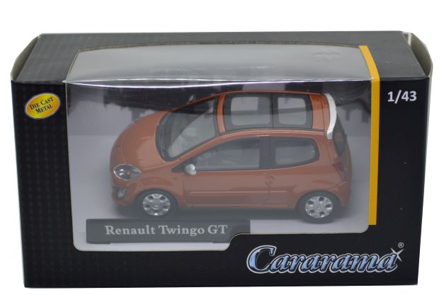 ルノー トゥインゴ GT メタリックオレンジ 1/43 Cararama/カララマ ミニカー ダイキャスト 完成品 (K-01)