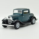 【送料無料】1932 フォード 3ウィンドウ クーペ 1/34 グリーン kinsmart キンスマート プルバックカー ミニカー