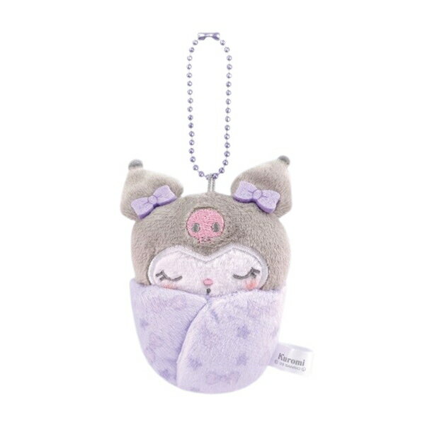 Key Holder - 【おくるみマスコット】クロミ ぬいぐるみキーホルダー 赤ちゃん【サンリオ】（S-10）