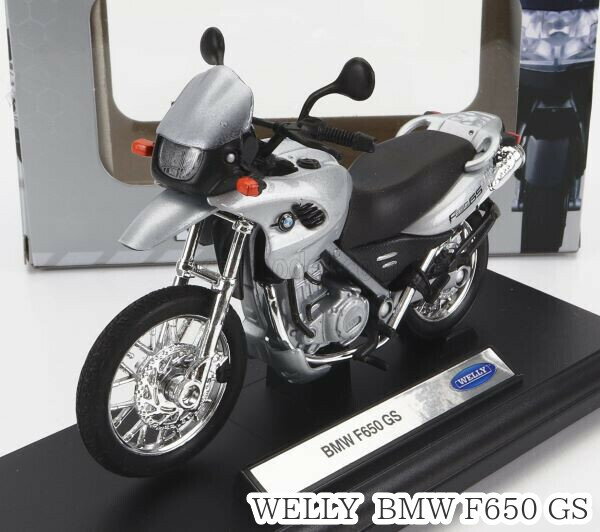 BMW F650 GS 1/18 WELLY/EB[ _J[[ I[goC ~jJ[ i