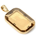純金 K24 リバティ 1g インゴット レディース メンズ ペンダントトップ クレジットスイス 自由の女神 時計文字 ゴールド デザイン枠