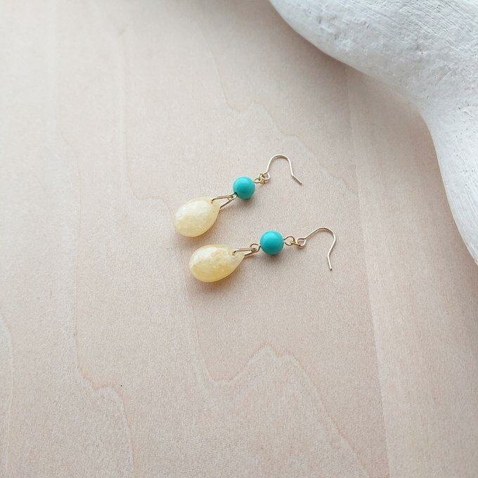 ナミマガシワ貝殻ピアスアクセサリー...