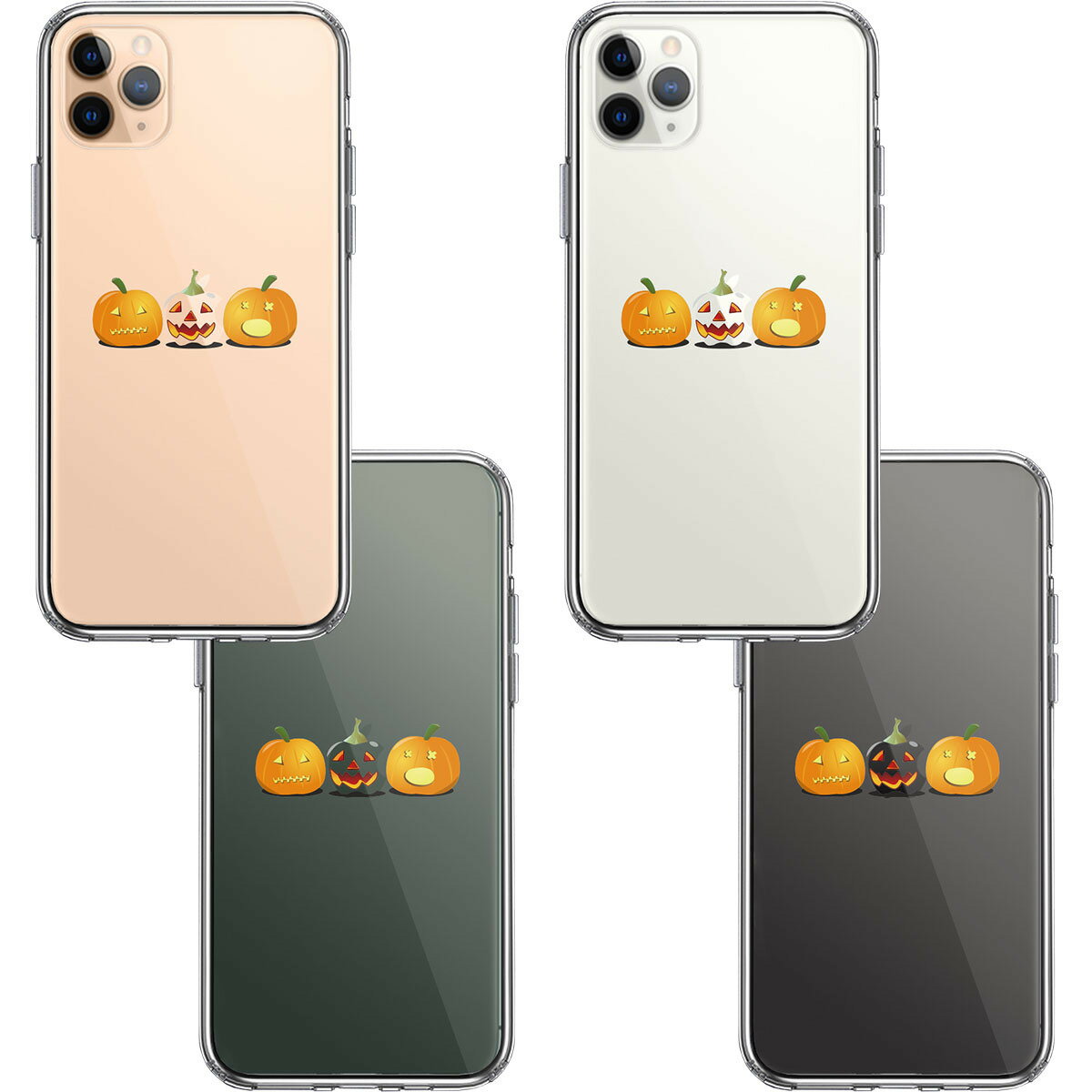 iPhone11Pro X}zP[X Halloween nEB 2 N[   ڂ Abv}[N NAP[X  Vv iPhoneP[X Happy Hit