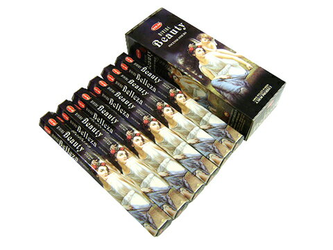 お香 ビューティー香 スティック HEM BEAUTY インセンス インド香 アジアン雑貨 6箱セット ポスト投函配送選択で送料無料 他商品同梱不可です