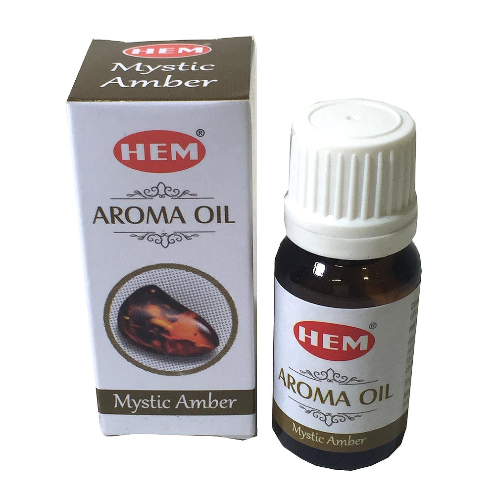 HEMのアロマオイル 10ml ミスティックアンバーMYSTIC AMBER/ネコポス可 アジアン雑貨