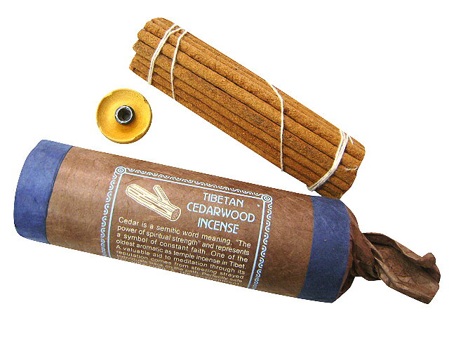 チベタンインセンス（TIBETAN CEDARWOOD INCENSE/チベタンシダーウッドインセンス）/オールナチュラル&オールハンドメイドインセンス/ネパール香/チベット香/アジアン雑貨