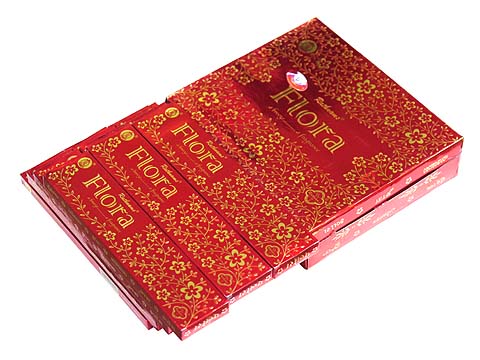 お香 フローラ香 マサラスティック RATHNAM'S FLORA インセンス インド香 アジアン雑貨 12箱セット ポスト投函配送選択で送料無料 他商品同梱不...