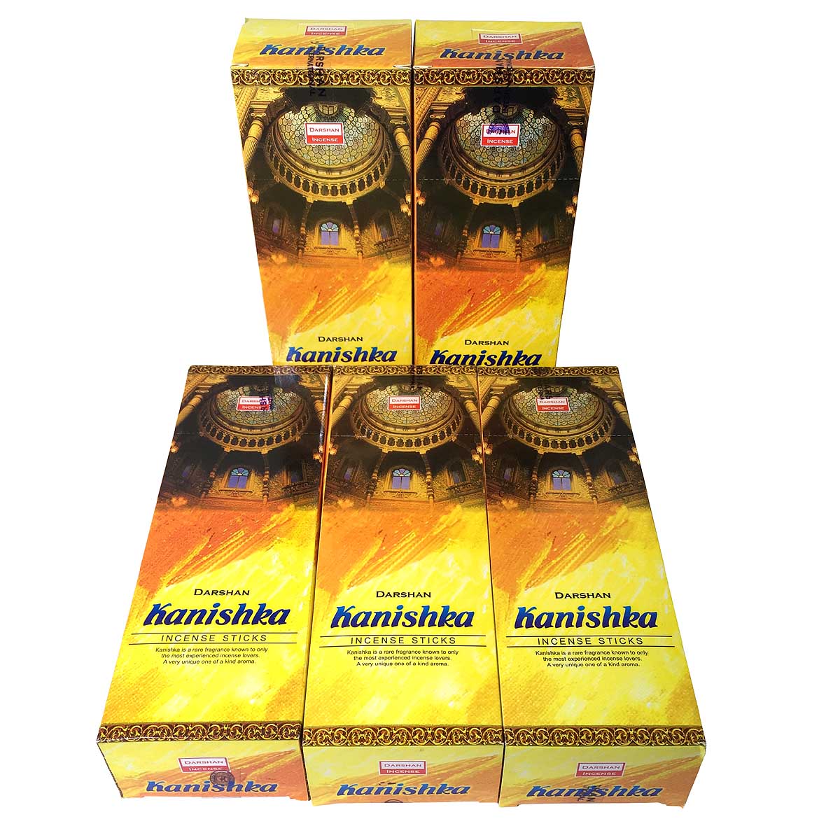 お香 ダルシャン カニシュカ香 スティック 卸おまとめプライス5BOX 30箱 DARSHAN KANISHKA インド香 送料無料