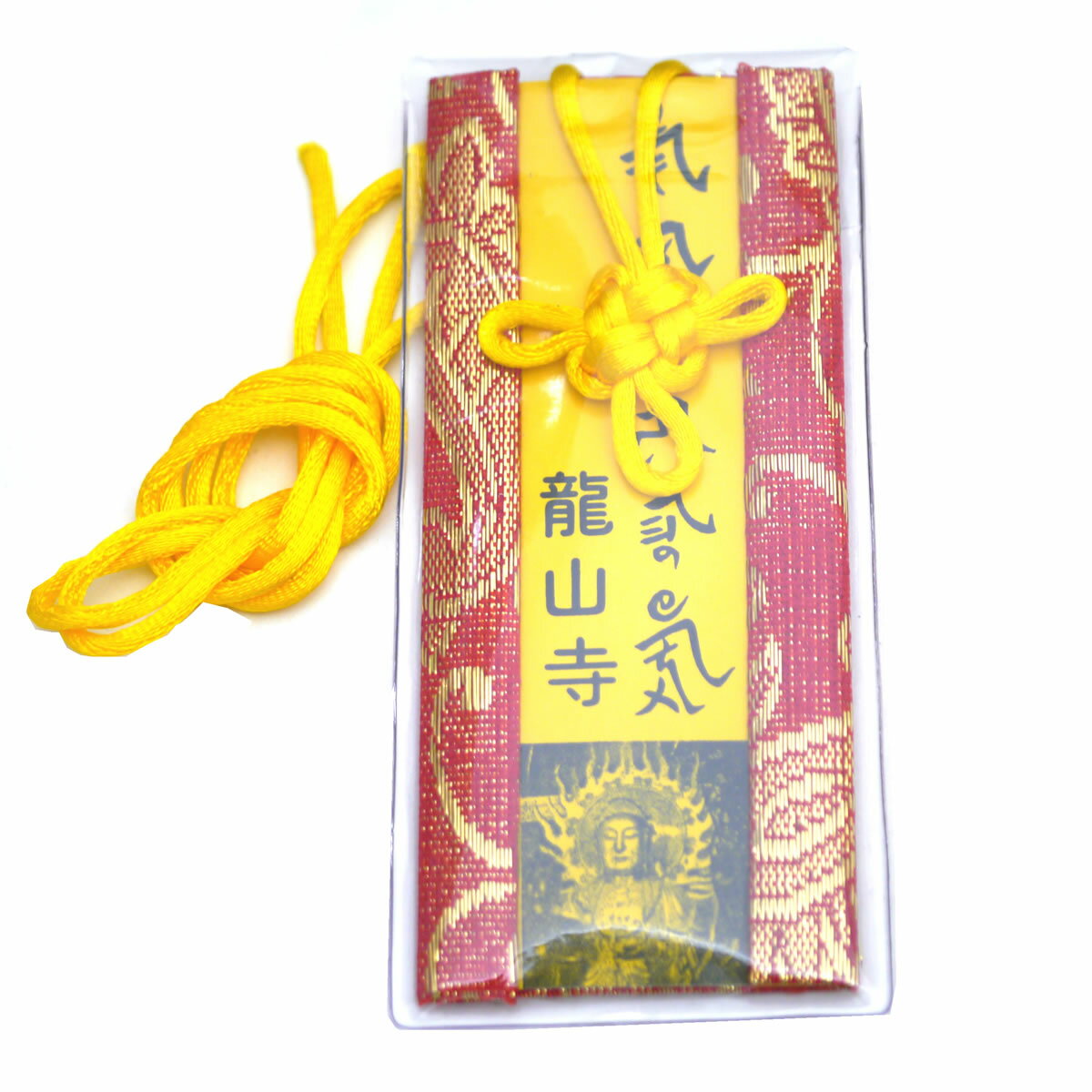 台湾台北艋舺龍山寺のお守り その20不動明王 家内安全 交通安全 除災招福 疫病退散 身体健全のお守りです。 エスニック アジアン雑...