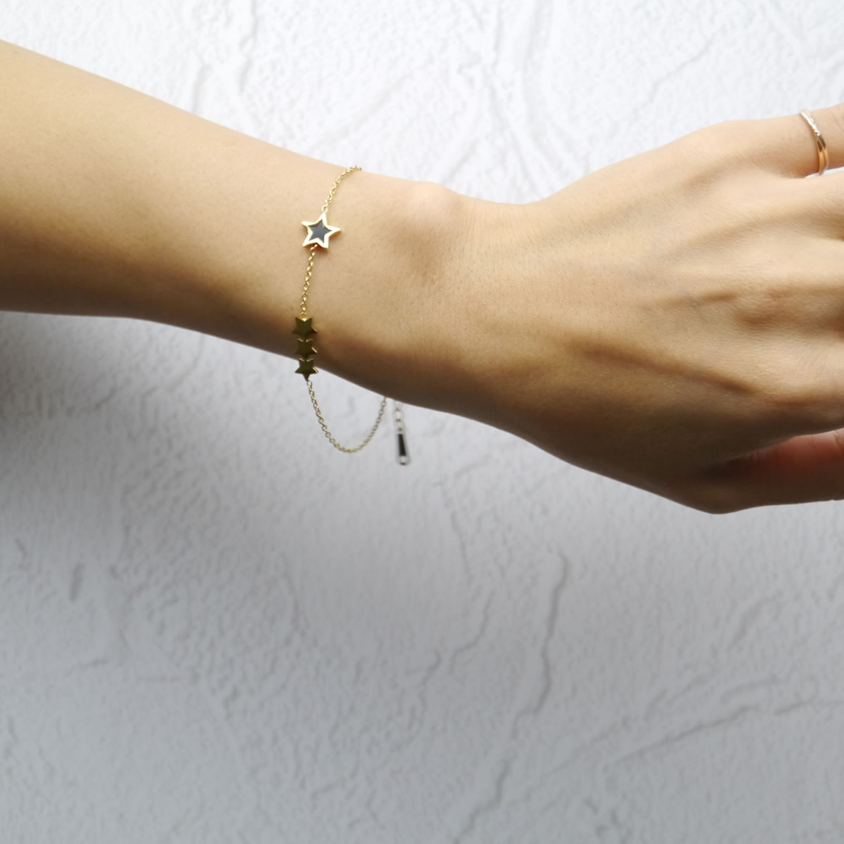 ステンレス製 ブレスレット サージカルステンレス SUS304 金属アレルギー レディース シンプル ゴールド チェーン 大人 アンクレットhappyhour accessory 50020001