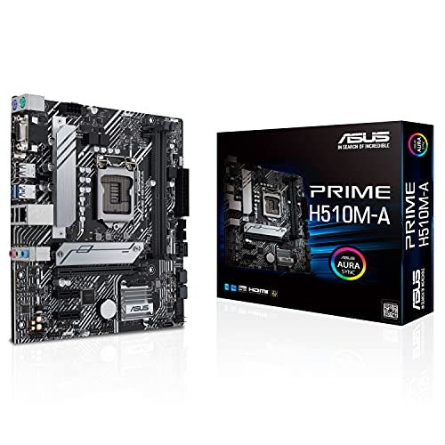 ASUSTek Intel 第10世代 11世代 CPU 対応 (LGA1200 )対応 H510 チップセット microATXマザーボード PRIME H510M-A