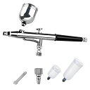 Ausucエアブラシ0.5mm口径ダブルアクション銅製ハンドピース7cc20cc40cc3種類カッププラモデル塗装用ホビー用