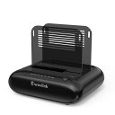 WAVLINK デュアルベイHDDスタンド外部ハードドライブドッキングステーション USB 3.0 TO SATA I/II/III 2.5インチまたは3.5インチのHDD オフラインクローン機能を備えたSSD対応、UASP SATA(2)
