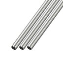 METALLIXITY 304ステンレス鋼チューブ 外径7MM X 壁厚0.4MM X 長さ300MM 3個セット 直管 ホームファニシング 機械用