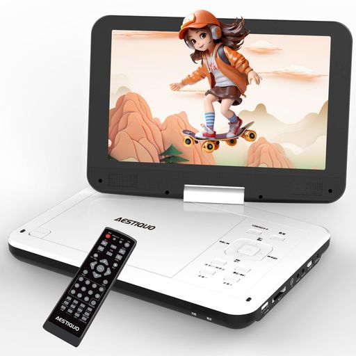 【2025年市販唯一目の保護モード】AESTIQUOポータブルDVDプレーヤー12.5型dvdプレーヤー10.5インチ液晶cdプレーヤー【リモコン&リモコン用電池付】5時間連続再生リージョンフリーCPRM対応レジ… 【2025年市販唯一目の保護モード】AESTIQUOポータブルDVDプレーヤー12.5型dvdプレーヤー10.5インチ液晶cdプレーヤー【リモコン&リモコン用電池付】5時間連続再生リージョンフリーCPRM対応レジ…