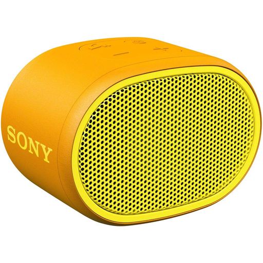 ソニー(SONY) ワイヤレスポータブルスピーカー SRS-XB01 Y : 防水 BLUETOOTH スマホなしで操作可能 ストラップ付属 2018年モデル / マイク付き/ イエロー