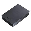 BUFFALO USB3.1(GEN.1)Ή ϏՌ|[^uHDD 4TB ubN HD-PGF4.0U3-GBKA