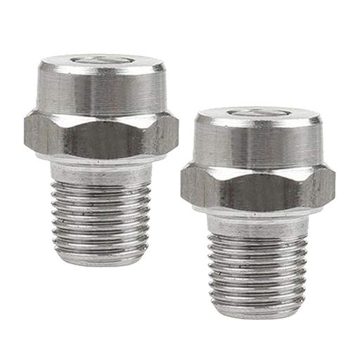 Perfeclanスプレーノズル先端チップ扇形25度NPT1/8インチ高圧洗浄機アクセサリー2個入り(4)