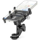 自転車スマホホルダー角度調整可能iPhone・Androidスマートフォン対応ロードバイクやクロスバイクなど適用携帯ホルダートップキャップ装着型KONGMINGCAR(KONG-2304)