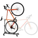 STTORABOKS縦置き自転車スタンド直立サイクルスタンド高さ調整が可能自転車ディスプレイスタンド室内保管用自転車バイクスタンドワークスタンドガレージアパート...