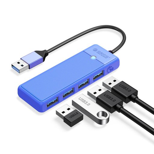 ORICO USB3.0 nu 4|[g oXp[ RpNg y 5GBPS] USB HUB g m[gPCΉ WINDOWS/MAC OS/ANDROID/LINUX/CHROMEBOOK/IPAD