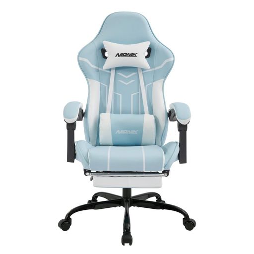 NIONIK ߥ󥰥 åȥޥդ  ե ϢưҤݤ ϥХå GAMING CHAIR  ...