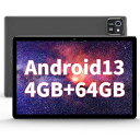 【2023アップグレード版 ANDROID 13 タブレット 10インチ】COLORROOM タブレット 4GB+64GB+512GB拡張可能 、 4コアCPU 6000MAH大容量バッテリー 1280*800 IPS画面 2.4G WIFIの商品画像