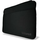 HIBIKURASU ノートパソコン スリーブ MACBOOK AIR ケース PCケース 13 13.3 13.6 インチ ブラック 黒 タブレット ポケット(2)
