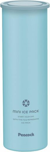ピーコック魔法瓶工業(The-peacock)ピーコック氷のう保冷0.15Lスリムコンパクト魔法瓶構造冷たさキープホルダー付き真空断熱ミニアイスパックブルーABB-16A
