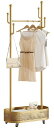 TUIYIDUOハンガーラック洋服ラックキャスター付き170x61x33コートラック頑丈スリムパイプハンガーコートハンガーバスケット付き洋服収納省スペース組み立...