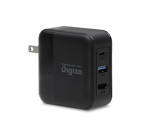 vXg DIGIZO POWER DELIVERY 3.0ΉhbLOXe[V [ USB-C X1(őo65W) / USB-A 3.2 GEN1 X1 / HDMI(FULL HD) / PC^ubgNINTENDO