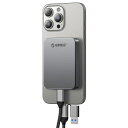 ORICO512GB磁気ポータブルSSD、4K120fpsProResHDR記録・保存、USB3.2Gen1最大460MB/s、USBC&A2in1ケーブル、iPhone16Pro(2)