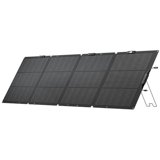 EcoFlow220W片面ソーラーパネルGen2ソーラーチャージャーN型ソーラーセル単結晶シリコン25%高変換効率片面式高出力ソーラー発電ソーラー充電器太陽光発電ポータブル電源充電器IP68防水防塵…