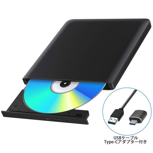 u[ChCu Ot USB3.0 BDhCu BLU-RAY CD/DVDǂݍ CD/DVD݉\ BDĐWINDOWS/MAC OSΉ TYPE-CA_v^[t