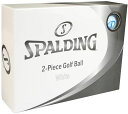 SPALDING(スポルディング) ゴルフボール 1ダース(12個入り) ホワイト SPBA-3768