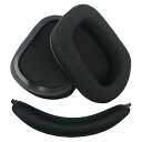 CHICTUANTイヤーパッドFORLOGICOOL(ロジクール)G933G633ヘッドセットに対応交換用ヘッドホンパッドイヤークッションメモリーフォーム(ブラ...