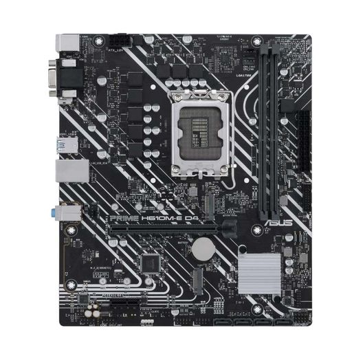 ASUS PRIME H610M-E D4 INTEL LGA 1700 MIC-ATX }U[{[h DDR4 PCIE 4.0 fA M.2 Xbg REALTEK 1 GB C[Tlbg DISPLAYPORT HDMI D-SUB USB