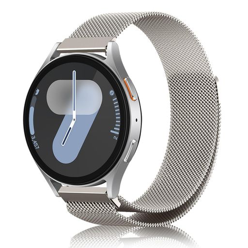 AIMAOO20MMバンドGALAXYWATCH7/6/5/4(40MM44MM)/GALAXYWATCHFE対応交換バンドステンレス鋼磁気付きスポーツバンドマグネット式おしゃれ調節可能交換ベルトストラップ