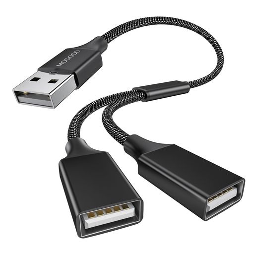 MOGOODUSBʬUSBץåY֥12Хץ/ǡΤΥ֥USB2.0Ÿ֥ĥ֥USBݡ...