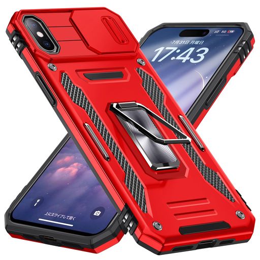 iPhoneXSѥiPhoneXѥPC+TPU饤ɼݸƹ񷳻MILɸ׷ۼѾ׷ɻߥ饫С...