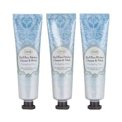 SABON(サボン) フェイスポリッシャー リフレッシング 肌を目覚めさせるミントの香り トリオ 60ML×3本