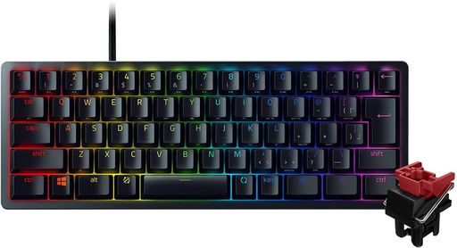 RAZER HUNTSMAN MINI JP ^ Q[~OL[{[h eL[X LINEAR OPTICAL SWITCH { JPz 60%CAEg wXCb` 1.2MM쓮 jAG É CHROMA RGB