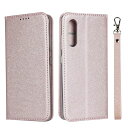 GalaxyA41SC-41ASCV48ケース手帳型カバーギャラクシーa41手帳ケースZouztPUレザー製ストラップ付きスタンドカード収納マグネット5色ピンク