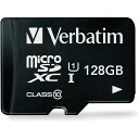 バーベイタム (VERBATIM) MICROSD 128GB 最大90MB/S UHS-1 U1 CLASS10 アイ・オー・データ機器による安心の国内サポート スマートフォン タブレットの写真や動画保存に MXCN128GJVZ5(2)