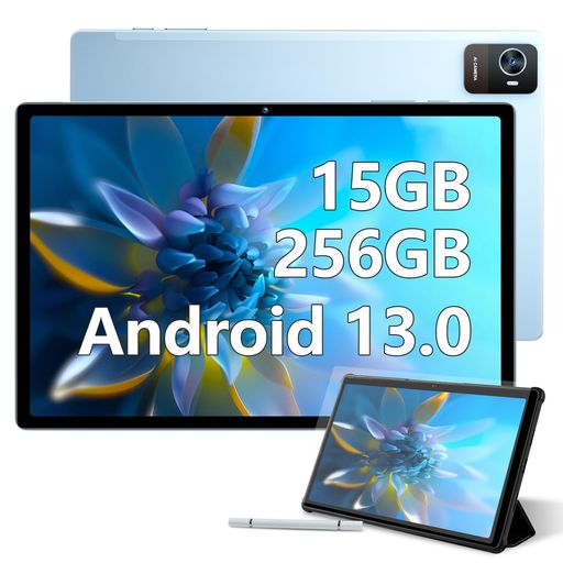 【最新 ANDROID13 タブレット 8コア 15GB+256GB】 OUKITELタブレット最新のANDROID 13が搭載されており、便利なユーザーインターフェースでより快適な操作が楽しめます、適応する新しいUI、パフォーマンスの向上...