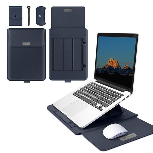 MokaZii3in1ノートパソコン用スリーブ15-15.6インチMacBookAir15/Pro15/MacBookPro16/Surface/Lenovo/H..
