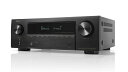 デノンDENONAVR-X1800HAVサラウンドレシーバー7.2CH8KULTRAHD、HDR10+、EARC対応/ブラックAVR-X1800HK
