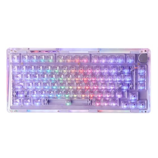 【????進化】KIIBOOM PHANTOM 81 ゲーミングキーボード 75% ホットスワップ対応 ガスケットマウント BT5.0/2.4GHZ/USB-C有線 メカニカルキーボード ワイヤレス NKRO 南向きRGB 4000MAHバッテリー 【????進化】KIIBOOM PHANTOM 81 ゲーミングキーボード 75% ホットスワップ対応 ガスケットマウント BT5.0/2.4GHZ/USB-C有線 メカニカルキーボード ワイヤレス NKRO 南向きRGB 4000MAHバッテリー