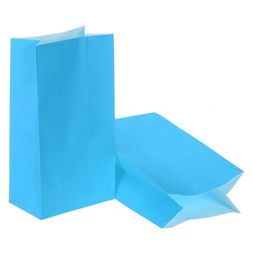 PATIKIL9.5x3.2x5.1インチパーティーフェイバーペーパーバッグ50枚クラフトペーパーグッディギフトランチトリートバッグウェディングバースデーハロウ...