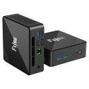 FSJUNミニPC2024OFFICE搭载&WINDOWS11PROALDERLAKEN150インテルプロセッサー搭載超小型デスクトップパソコン4Kデュアルディスプレイ対応ファンレス静音設計超軽量